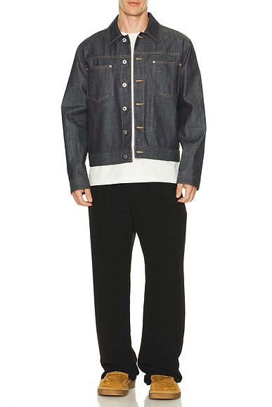 Indigo Wash Light Denim Jacket