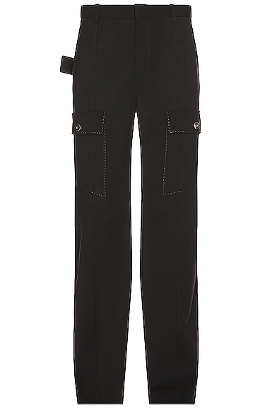 Double Cavalry Wool Trousers