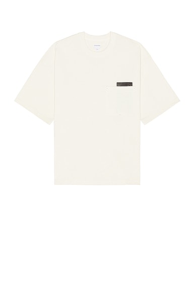 Bottega Veneta Heavy Japanese Jersey T-Shirt in Soap