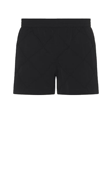 Bottega Veneta Quilted Shorts in Black