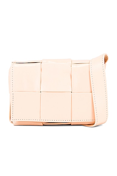 Card Case With Strap in Blush
