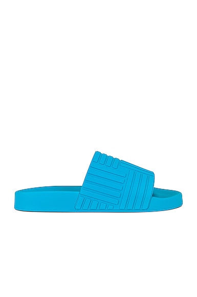 Bottega Veneta Slider Sandal in Blue