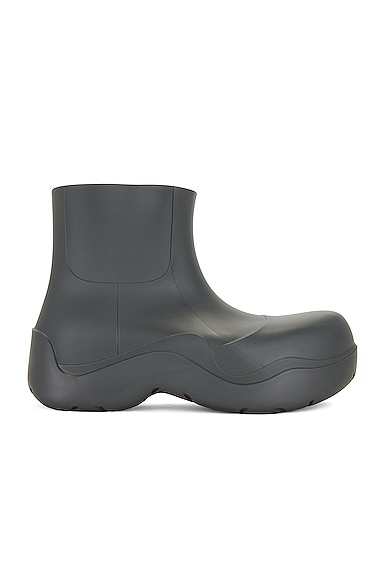 Bottega Veneta Puddle Ankle Boot in Grey