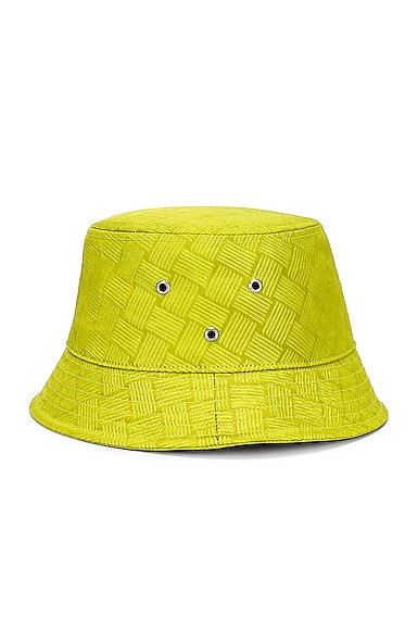 Intreccio Jacquard Nylon Bucket Hat