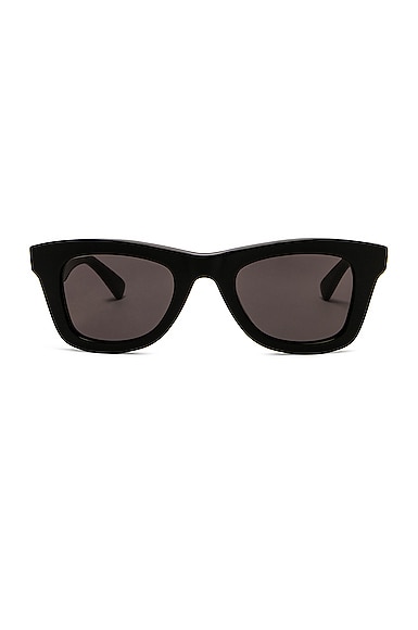 Bottega Veneta Square Sunglasses in Black