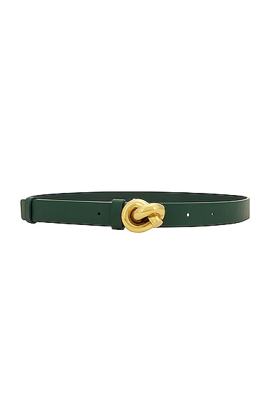Bottega Veneta Pendant Belt in Emerald Green