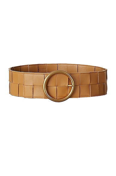 Leather Woven Belt