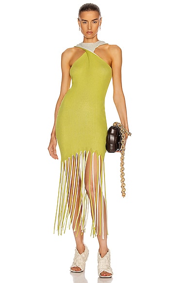 Bottega Veneta Halter Twist Fringe 