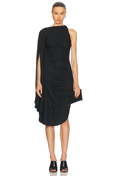 Ruched Midi Dress