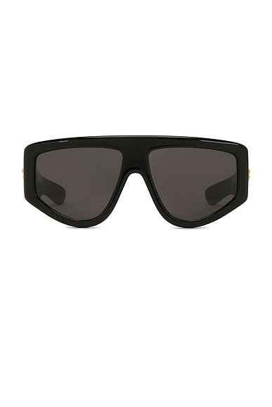 Ribbon Mask Shield Sunglasses
