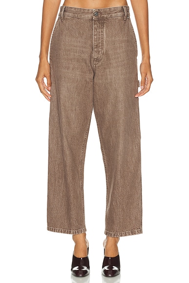 Cropped Wide Leg