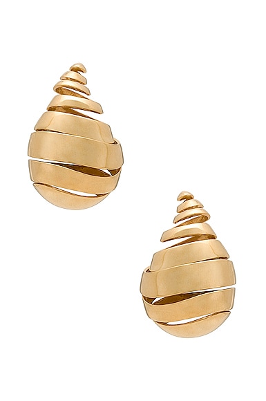 Bottega Veneta Drop Earrings in Gold