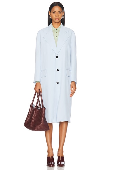 2024超人気 Isabel Marant Etoile Fontizi Coat in Blue | FWRD ジャケット・アウター
