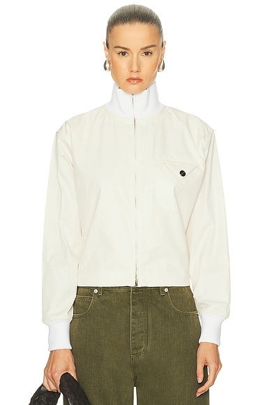 Twill Zipped Jacket