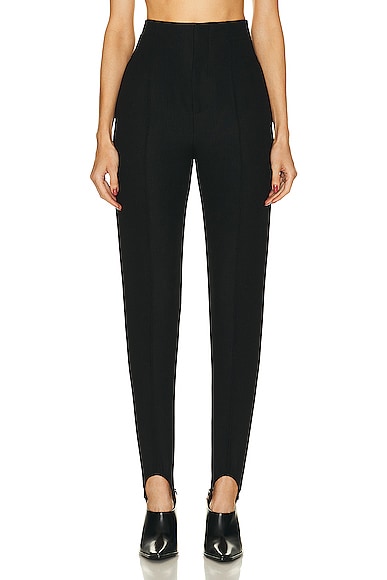 Structured Double Melange Trousers