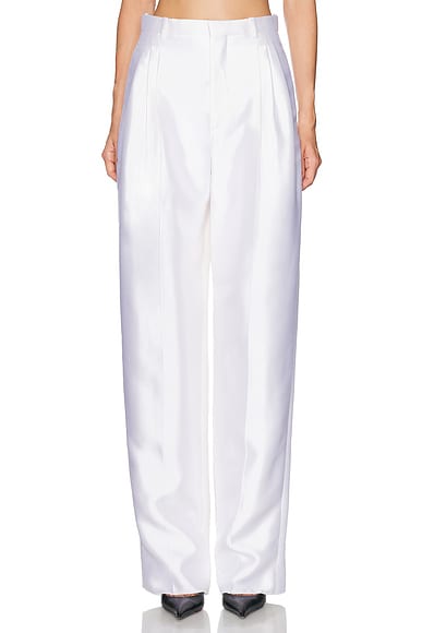 Satin Wide Leg Trouser