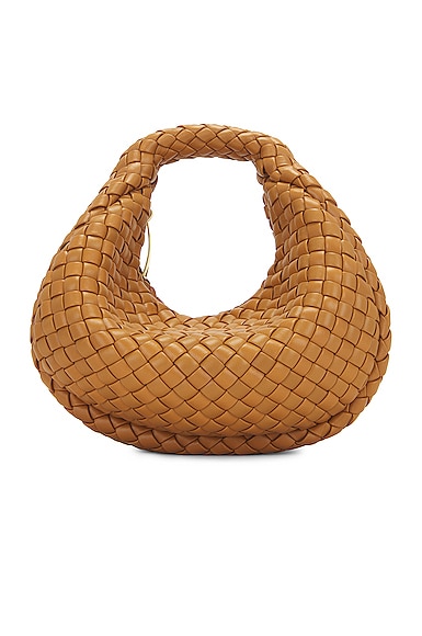 bottega veneta mini jodie caramel