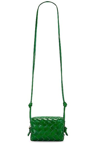 Bottega Veneta Candy Loop Bag in Dark Green