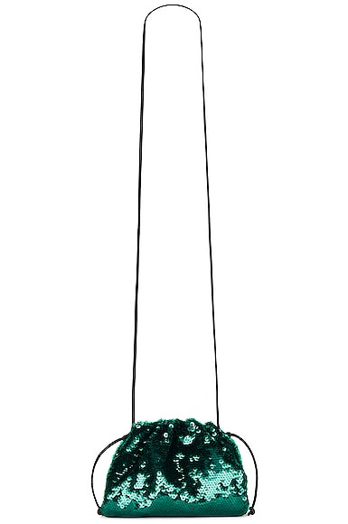 Bottega Veneta Mini Pouch Crossbody Bag in Green