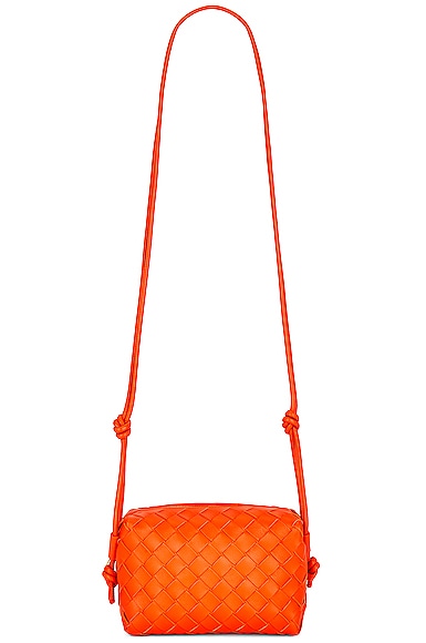 Bottega Veneta Mini Loop Bag in Orange