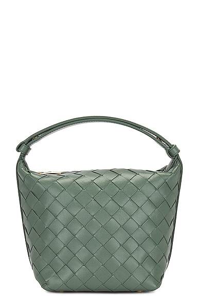 Bottega Veneta Candy Wallace Handbag In Green