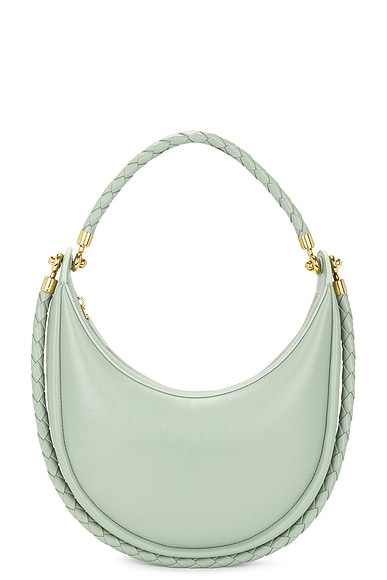 BOTTEGA VENETA HULA HOOP バッグ Bottega Veneta - Hula Hoop Black Leather Shoulder Bag
