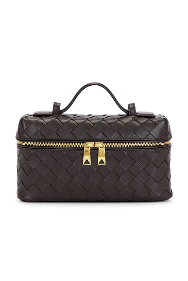 Bottega Veneta Bang Bang Vanity Case in Fondant & Gold