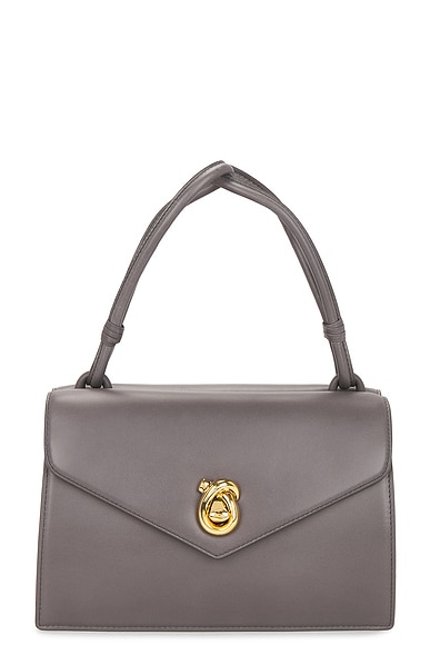 Bottega Veneta New Piano Bag in Lapilli & Muse Brass