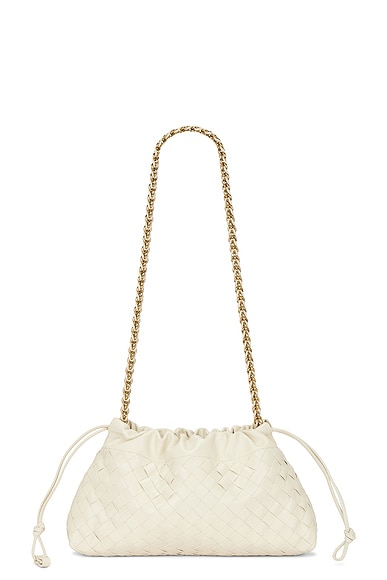 25SS new/BOTTEGA VENETA ノットロックトートバッグ Bag White Bottega Veneta Padded Lock Tote Bag | italist