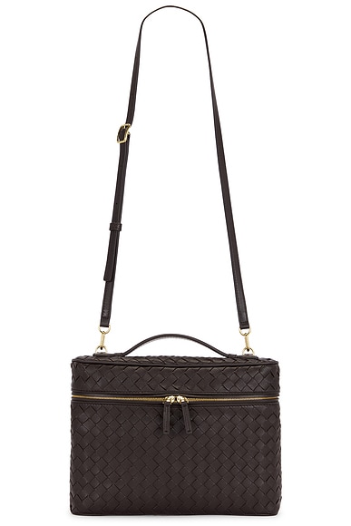 Bottega Veneta Soft Vanity Bag in Fondant & Muse Brass