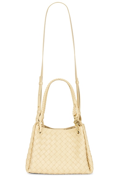 Bottega Veneta Parachute Bag in Tufo & Muse Brass
