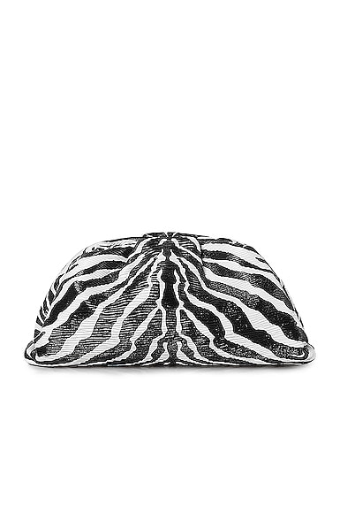 Bottega veneta zebra sale pouch