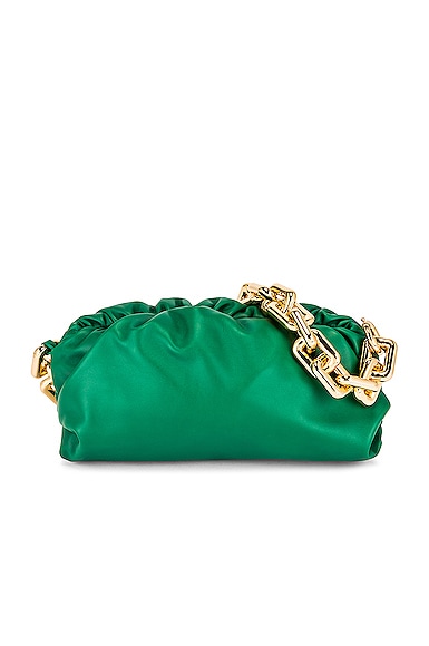 Bottega Veneta The Chain Pouch Bag in Green