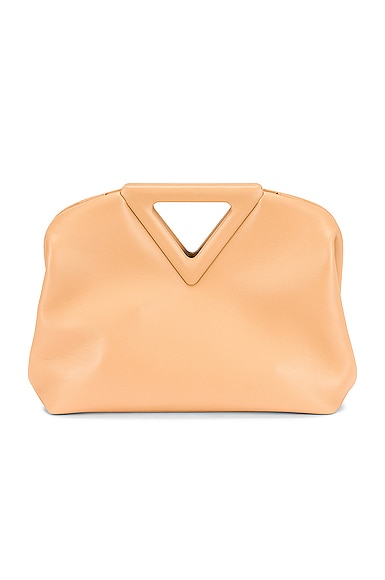 Bottega Veneta Orange Point Top Handle Bag