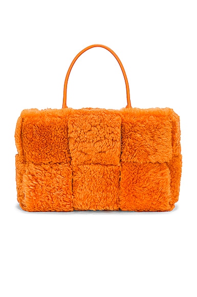 Bottega Veneta Medium Arco Tote Bag in Orange