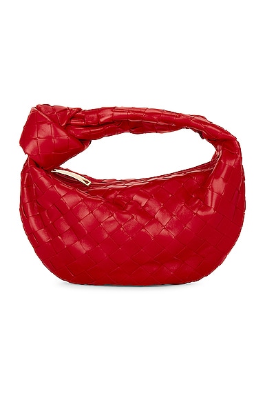 Bottega Veneta Mini Jodie Bag in Red