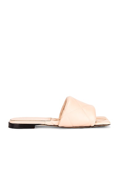 Bottega Veneta BV Rubber Lido Flat Sandals in Bandage | FWRD