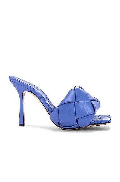 Bottega Veneta The Lido Sandals in Indigo | FWRD