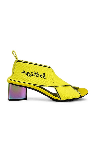 Bottega Veneta Flex Elastic Sandals in Yellow
