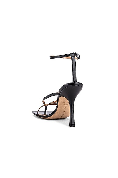 BOTTEGA VENETA LEATHER STRETCH TOE HEELS,BOTT-WZ34