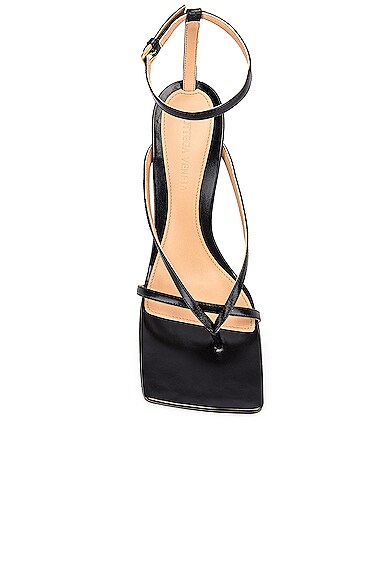 BOTTEGA VENETA LEATHER STRETCH TOE HEELS,BOTT-WZ34