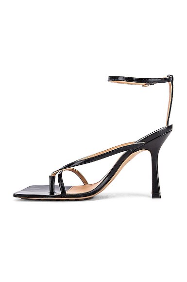 BOTTEGA VENETA LEATHER STRETCH TOE HEELS,BOTT-WZ34