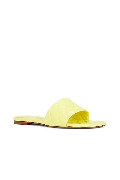 Shop Bottega Veneta Amy Flat Sandal In Sherbert