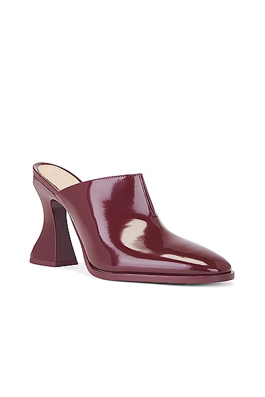 Shop Bottega Veneta Cha Cha Mule In Merlot