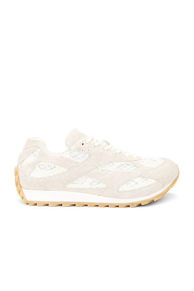 BOTTEGA VENETA☆BOUNCER スニーカー MENS BEIGE Bottega Veneta The Bounce Swell Lace Up Shoe Beige Black