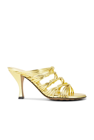 Blink Mule Sandal in Gold