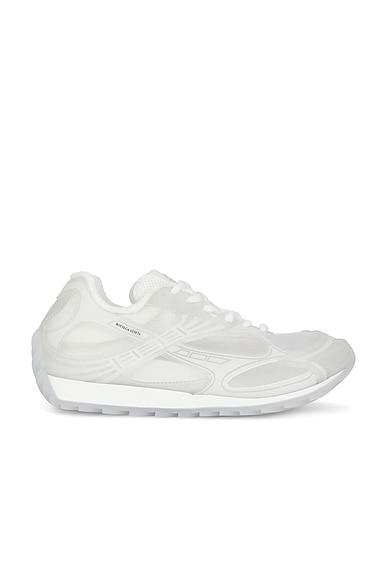 Orbit Sneaker in Glass & White