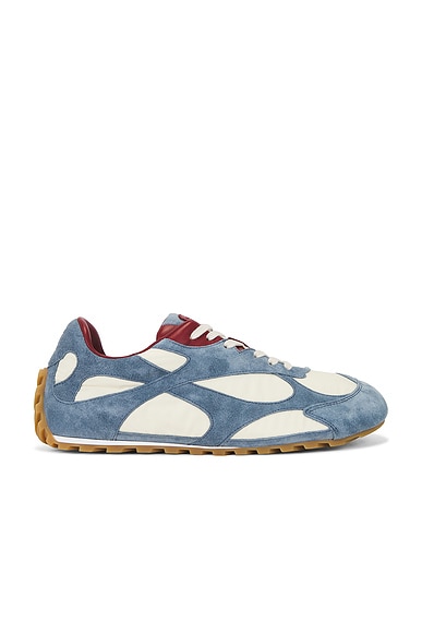 Bottega Veneta Orbit Sneaker in Ice & Sea Salt