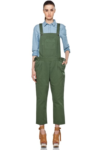 Boy. by Band of Outsiders Overalls in Verde | FWRD