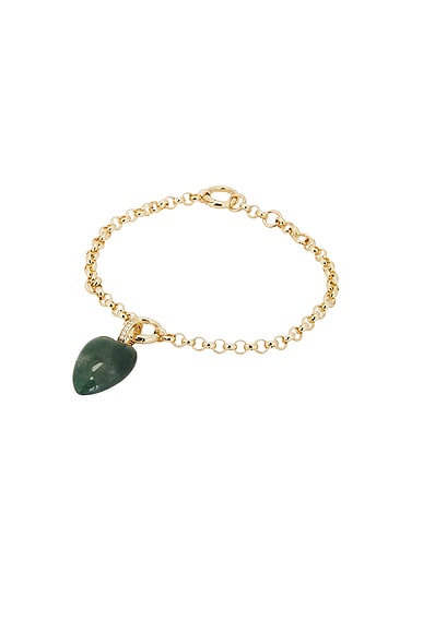 Hearstone Diamond Pendant Heavy Collector Bracelet